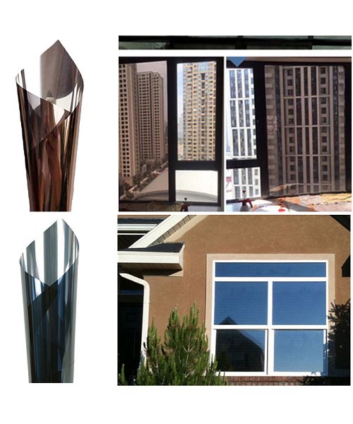 バックヤードファミリー BACKYARD FAMILY glassgrm マジックミラー フィルム 90×200CM （レッドシルバー） レッドシルバー