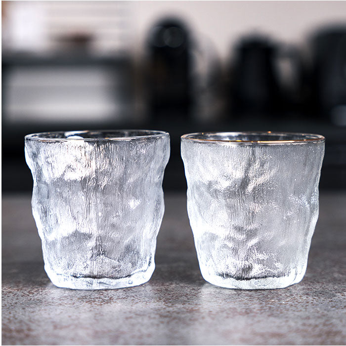 バックヤードファミリー BACKYARD FAMILY theater ガラスタンブラー2個セット （クリア） クリア