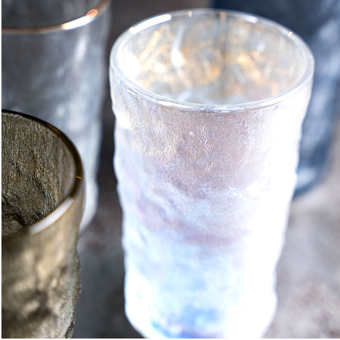 バックヤードファミリー BACKYARD FAMILY theater ガラスタンブラー2個セット （クリア） クリア