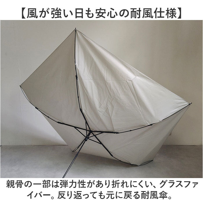 バックヤードファミリー BACKYARD FAMILY Amane Air＋ 60cm アマネ エアー 折りたたみ傘 60cm （ブラック） ブラック