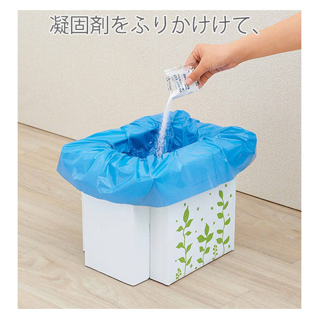 ノーブランド No Brand 緊急用組み立て式トイレ （10回分） 10回分