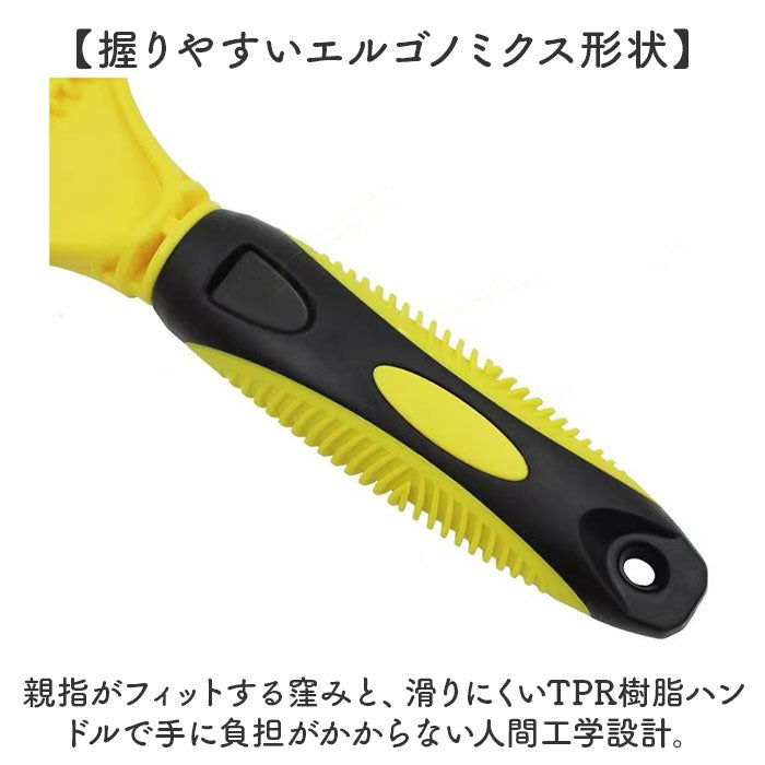 バックヤードファミリー BACKYARD FAMILY ペット用ブラシ トリミング 毛取り ペット用品 【返品不可商品】 （グリーン） グリーン