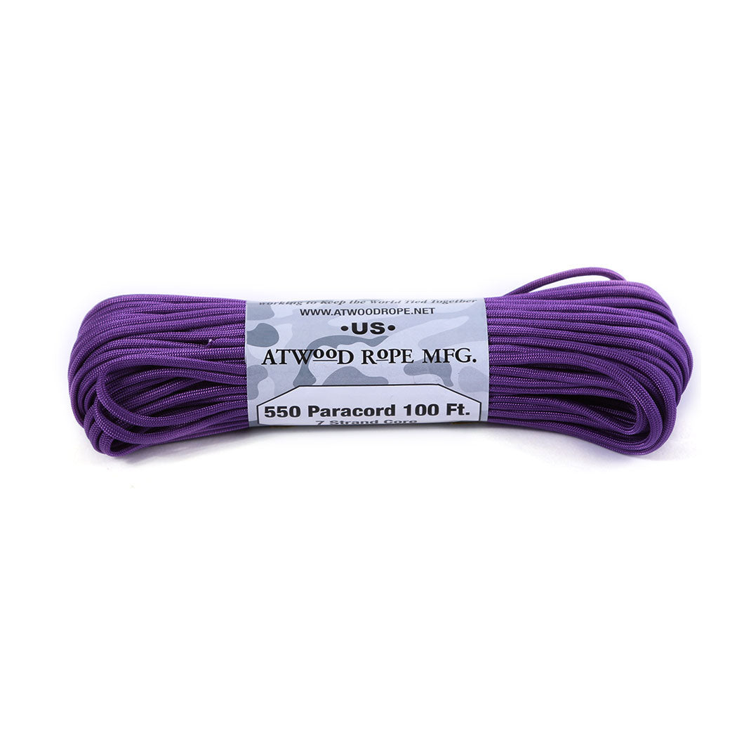 No Brand Atwood Rope MFG ATWOOD ROPE MFG. Paracord 100 feet plain