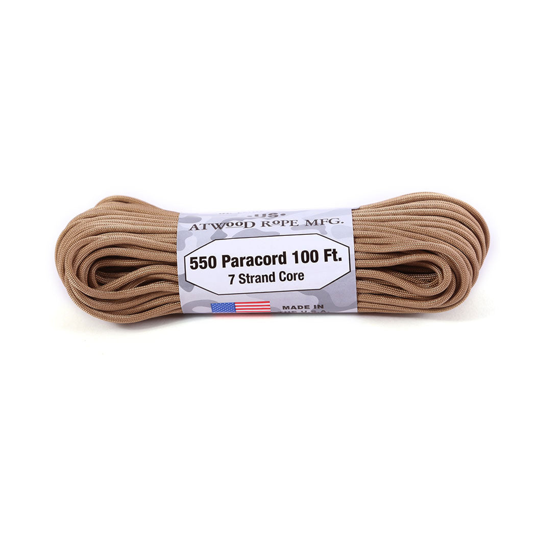 No Brand Atwood Rope MFG ATWOOD ROPE MFG. Paracord 100 feet plain