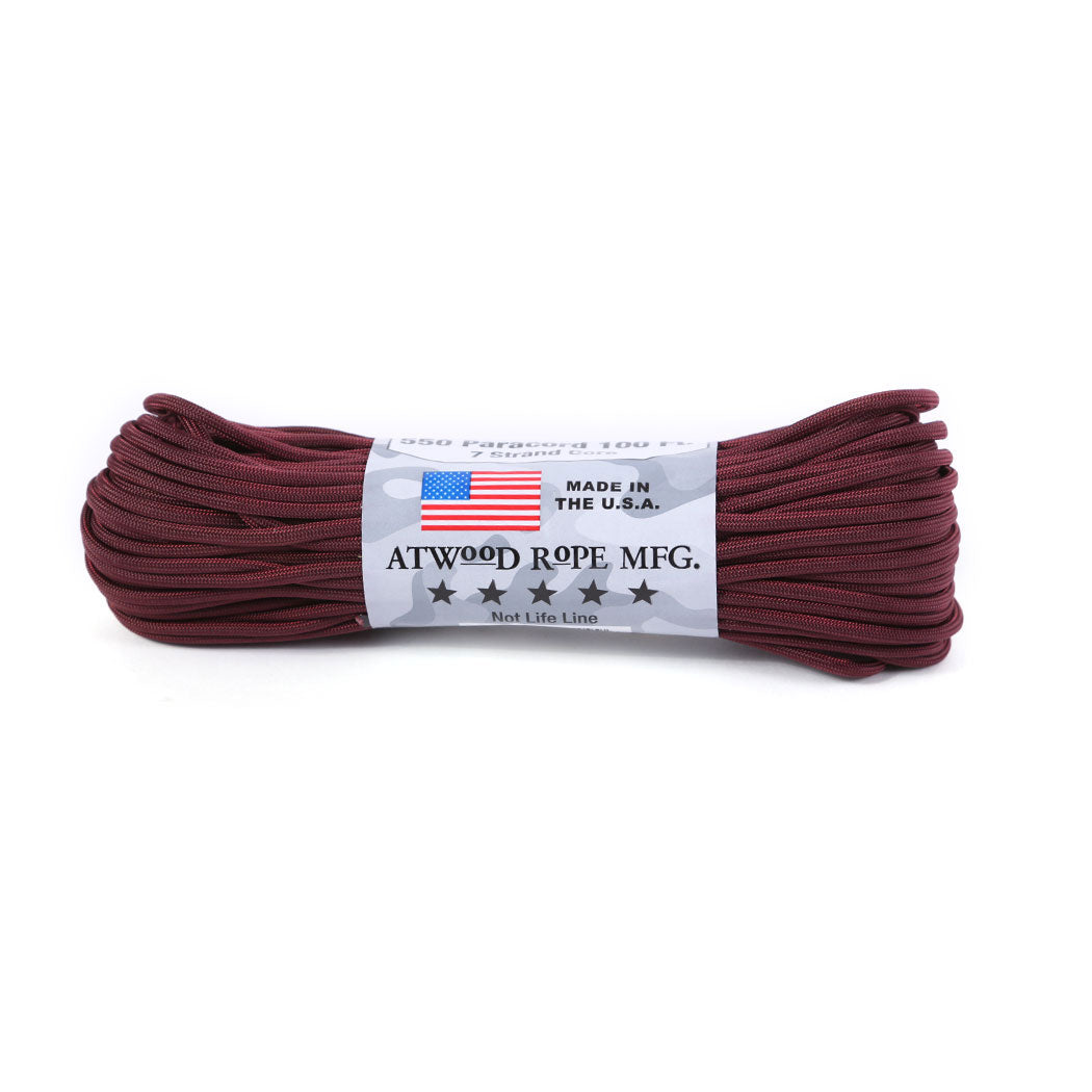 No Brand Atwood Rope MFG ATWOOD ROPE MFG. Paracord 100 feet plain