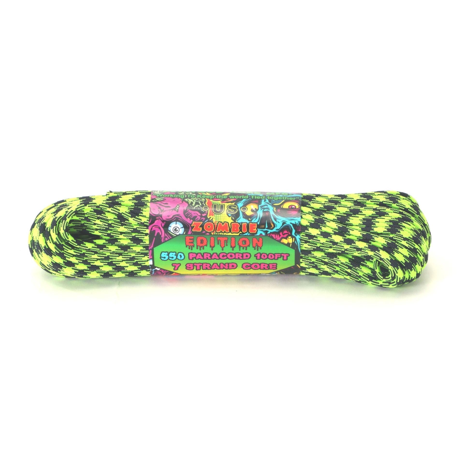 No Brand Atwood Rope MFG ATWOOD ROPE MFG. Paracord 100ft ZOMBIE EDITION