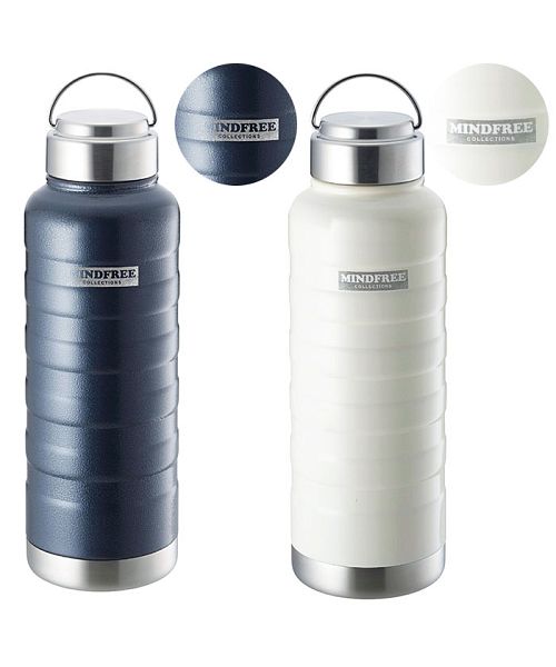 BACKYARD FAMILY MINDFREE stainless steel bottle 1000ml【non-returnable