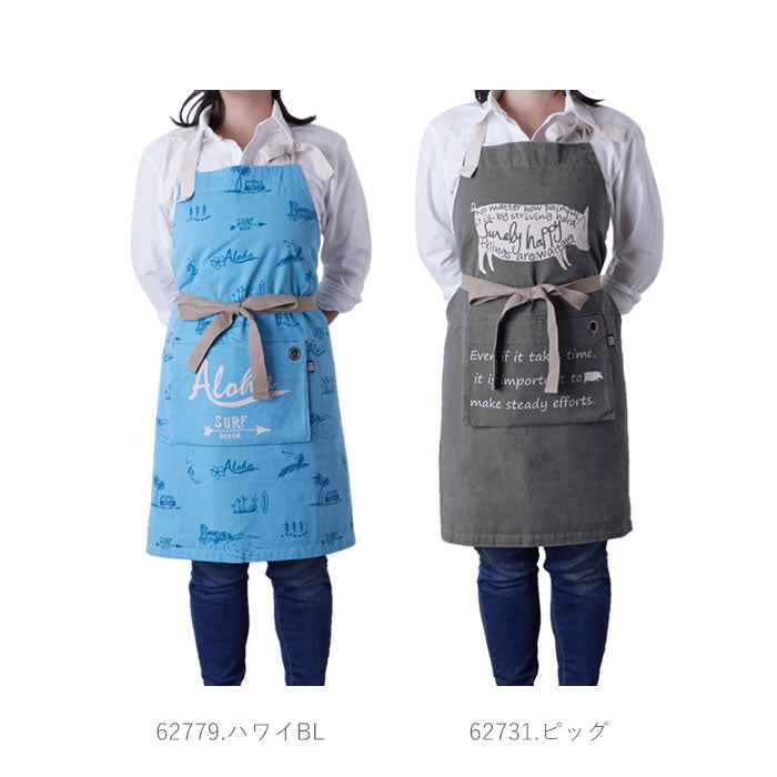 ノーブランド No Brand アンドパッカブル andpackable エプロン