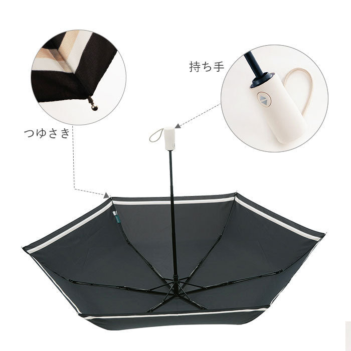 ノーブランド No Brand aquas hack アクアスハック 自動開閉折りたたみ傘 54cm