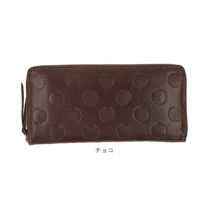 バックヤードファミリー BACKYARD FAMILY Hush Puppies ラウンドファスナー 長財布 （チョコ） チョコ