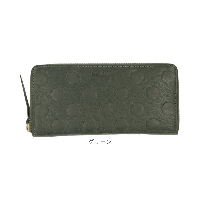 バックヤードファミリー BACKYARD FAMILY Hush Puppies ラウンドファスナー 長財布 （チョコ） チョコ