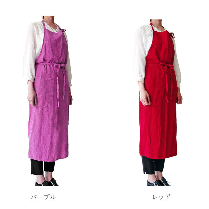 ノーブランド No Brand Linne リンネ リネンエプロン