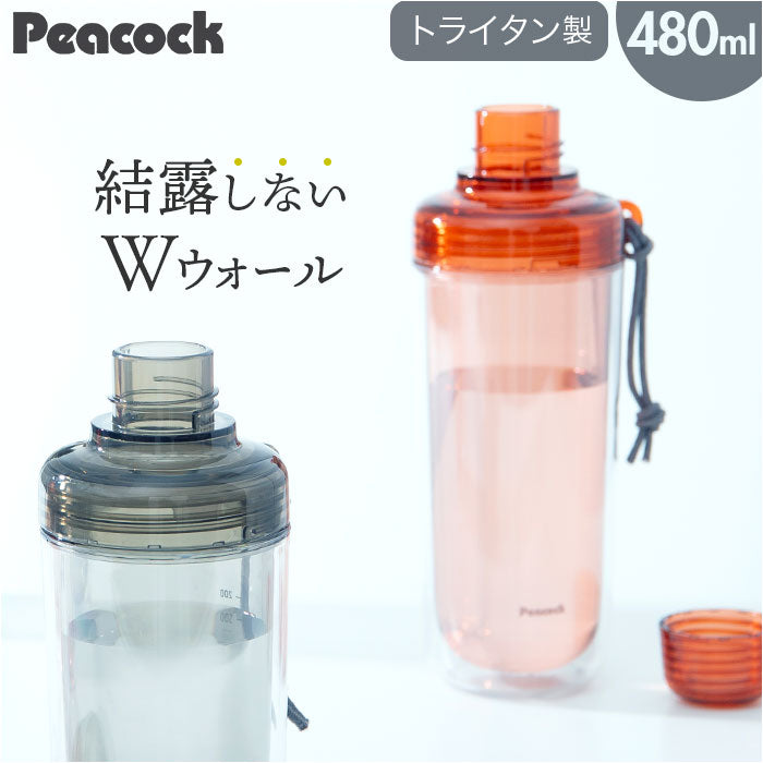 バックヤードファミリー BACKYARD FAMILY Peacock クリアボトル キャップタイプ PPBー50 （ブリック） ブリック
