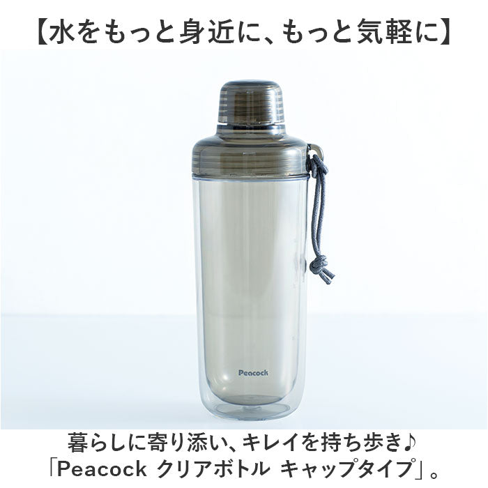 バックヤードファミリー BACKYARD FAMILY Peacock クリアボトル キャップタイプ PPBー50 （ブリック） ブリック