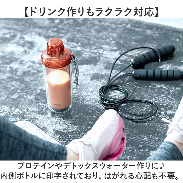 バックヤードファミリー BACKYARD FAMILY Peacock クリアボトル キャップタイプ PPBー50 （ブリック） ブリック