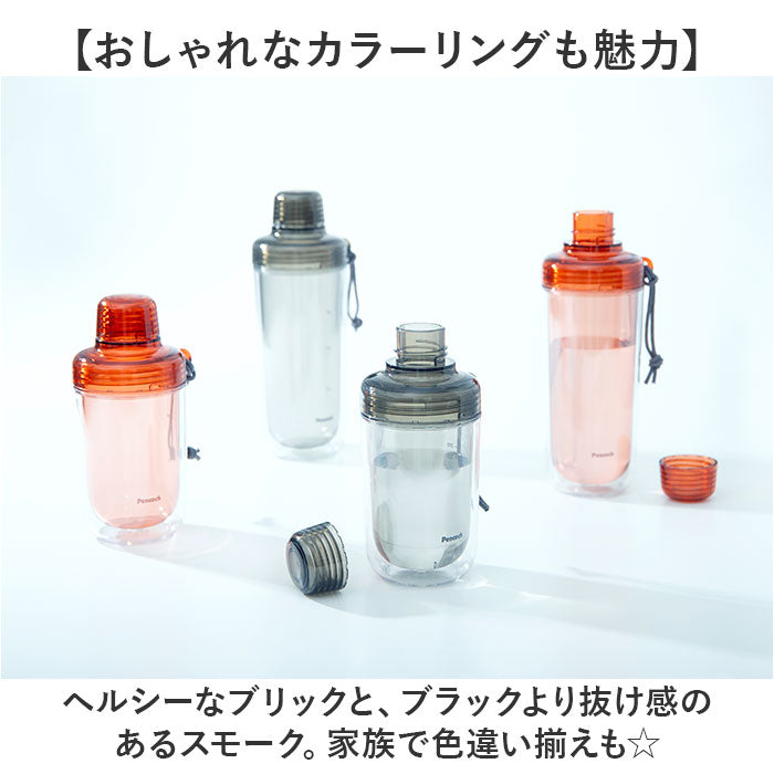 バックヤードファミリー BACKYARD FAMILY Peacock クリアボトル キャップタイプ PPBー50 （ブリック） ブリック