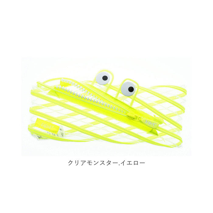 ノーブランド No Brand ジップイット zipit ペンケース ZP-ZTM-CMP ZP-ZTM-MEMP （クリアモンスター.ピンク） クリアモンスター.ピンク
