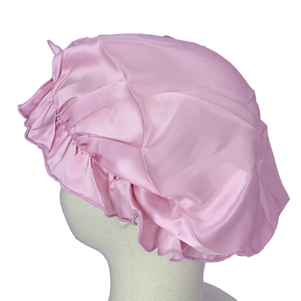 ノーブランド No Brand sk1 シルク ナイトキャップ,パープル