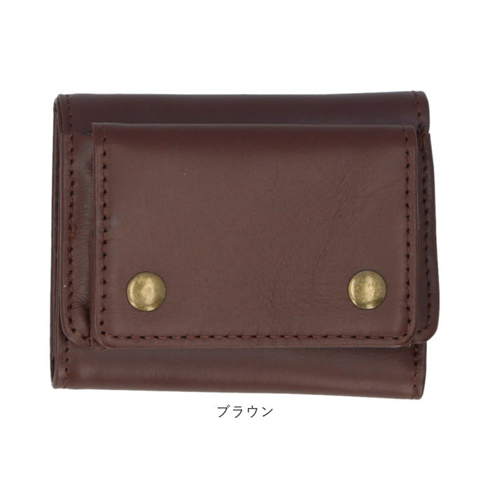 バックヤードファミリー BACKYARD FAMILY Rename 本革 3つ折りミニ財布 （ブラウン） ブラウン