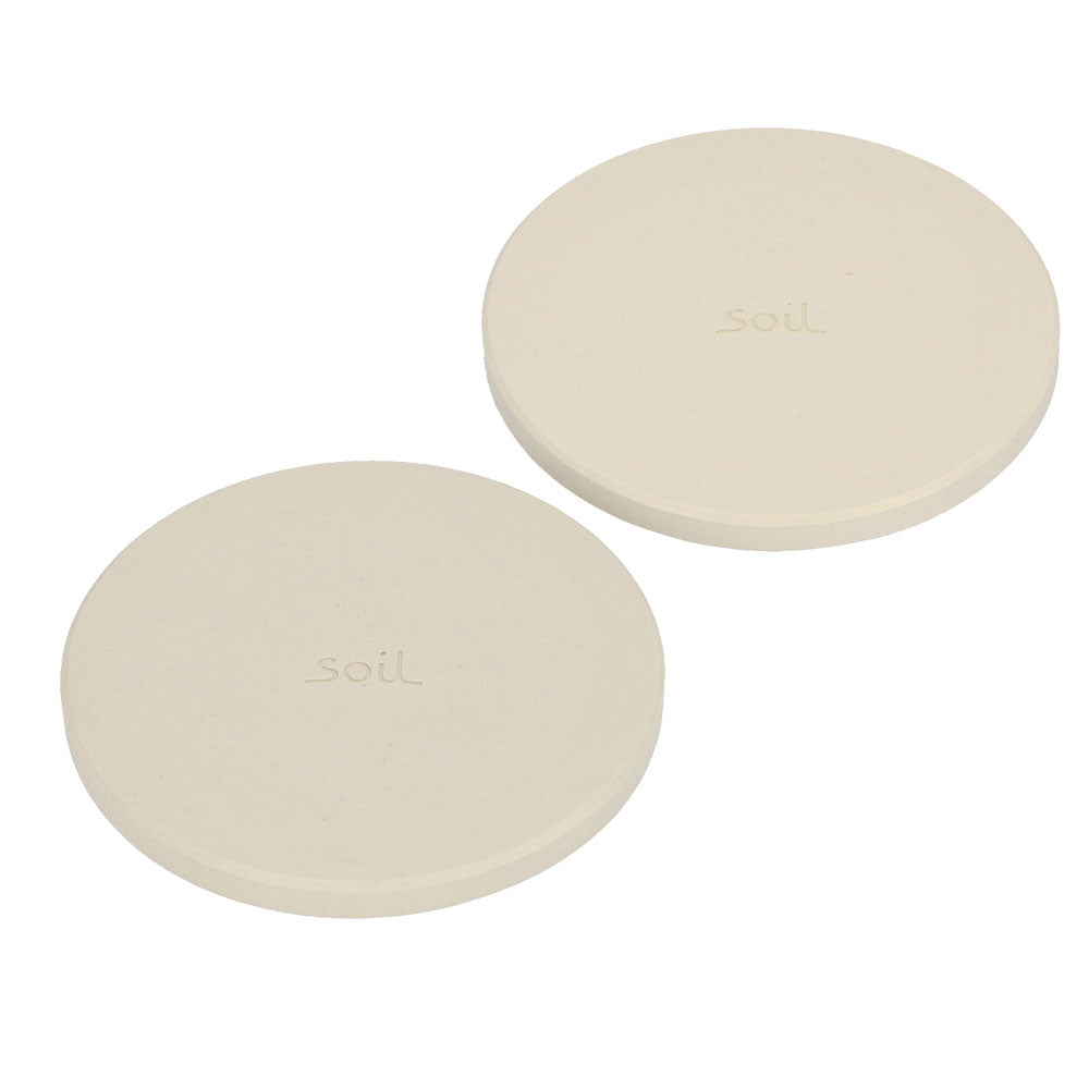 ノーブランド No Brand soil ソイル COASTER large circle square,circle/まる_ホワイト