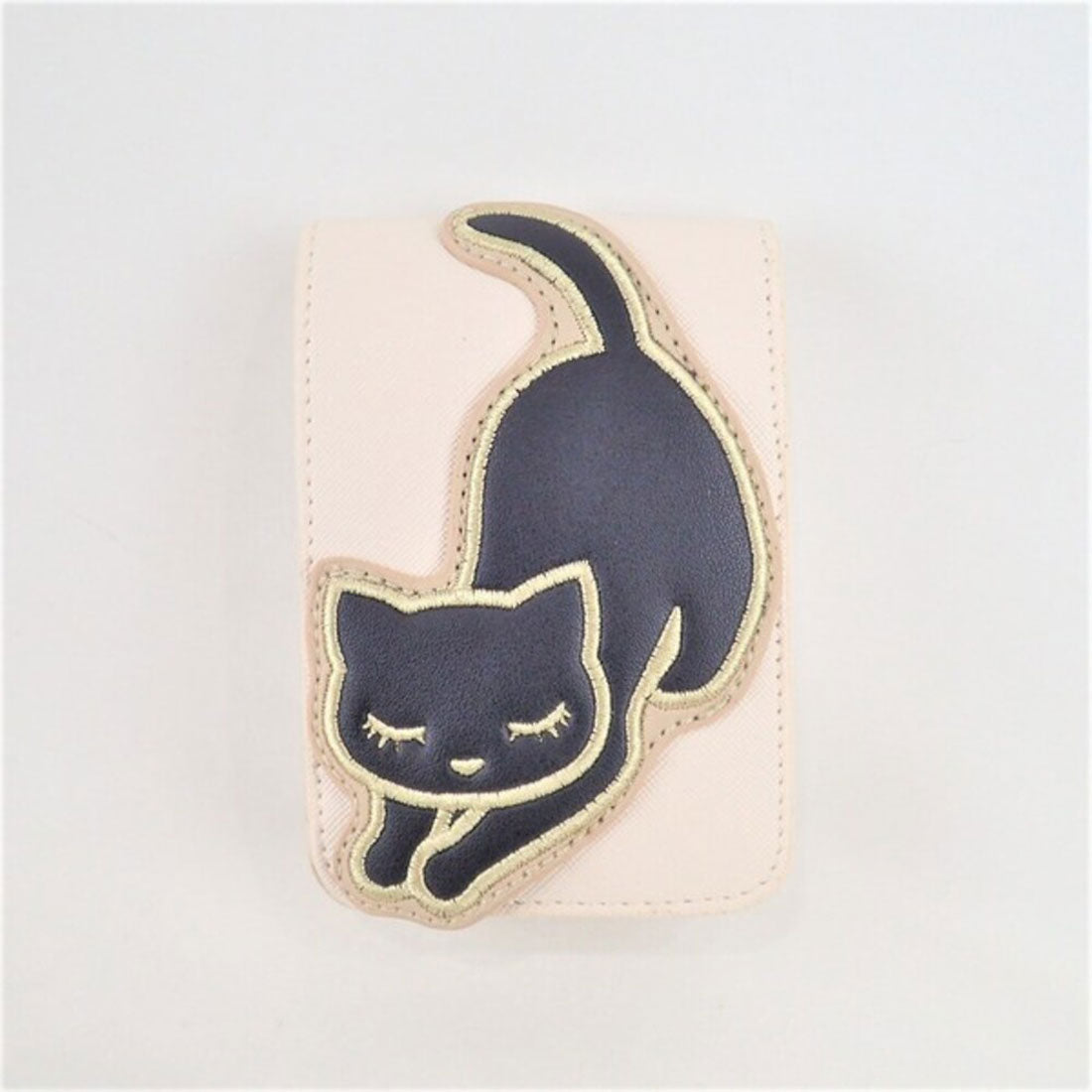 バックヤードファミリー BACKYARD FAMILY プーちゃんポーズアップリケマルチケース - アップリケブラック /  FREE/アップリケマルチケース