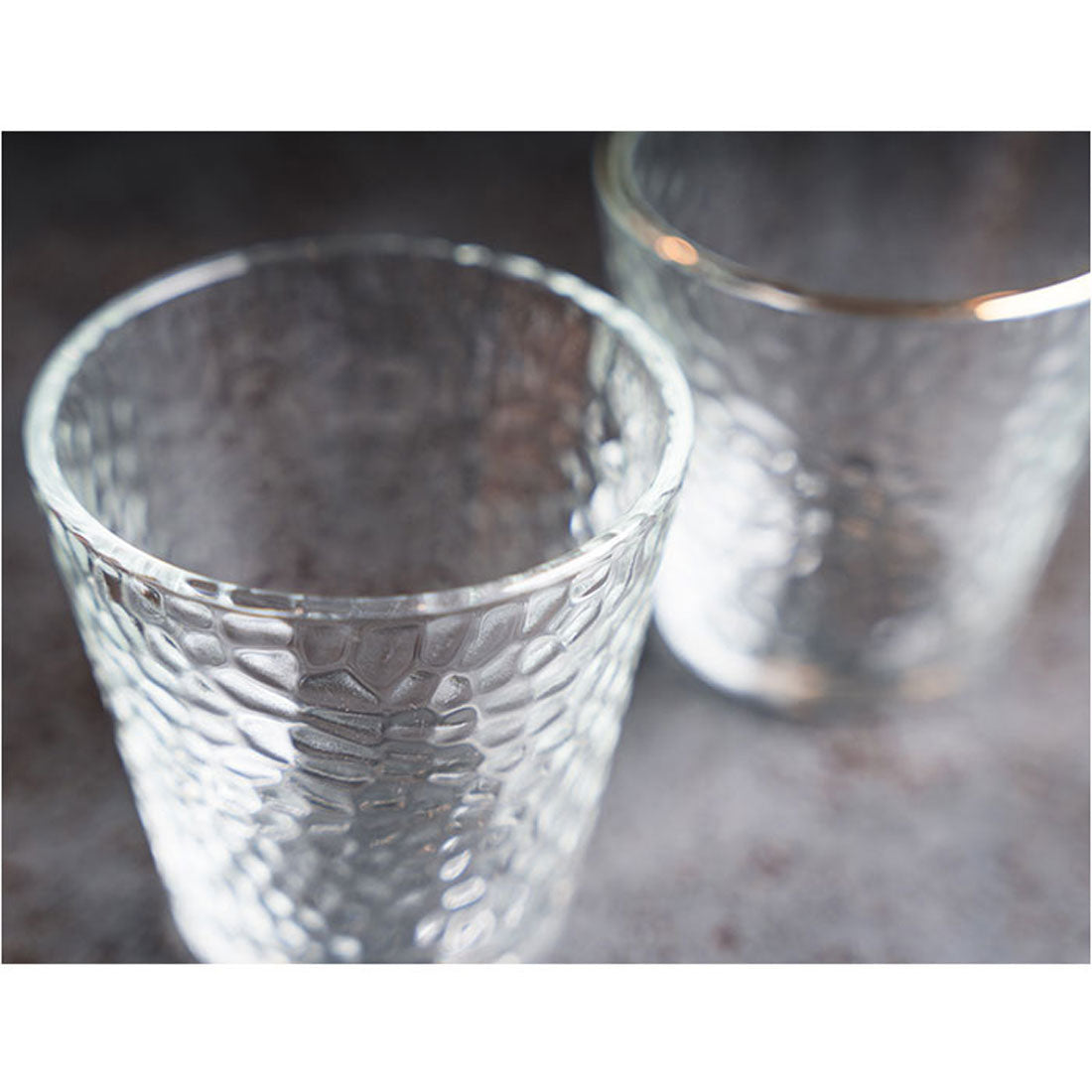 バックヤードファミリー BACKYARD FAMILY theater ガラスタンブラー2個セット 【返品不可商品】 （ゴールド） ゴールド