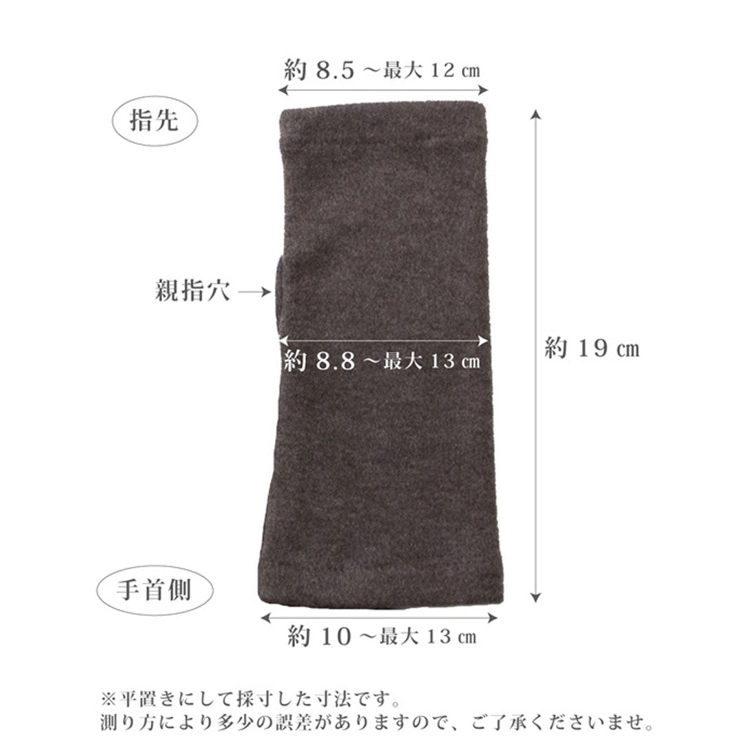 バックヤードファミリー BACKYARD FAMILY UNISEX URUOSU リストウォーマー 保湿 抗菌 吸湿発熱 （グレー） グレー