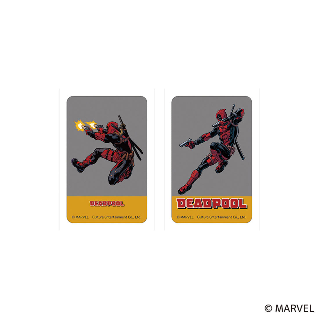 バックヤードファミリー BACKYARD FAMILY MARVEL まじかる百貨店ステッカー （デッドプール1） デッドプール1