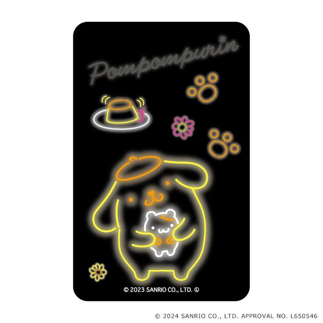 バックヤードファミリー BACKYARD FAMILY サンリオ まじかる百貨店ステッカー ポムポムプリン （ポムポムプリン） ポムポムプリン
