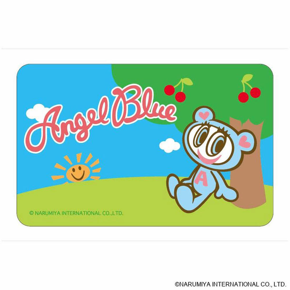 バックヤードファミリー BACKYARD FAMILY ナルミヤキャラクターズ まじかる百貨店ステッカー （エンジェルブルー） エンジェルブルー