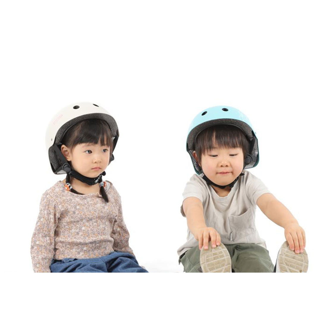 バックヤードファミリー BACKYARD FAMILY キッズハードヘルメット aSobou （マスカットミルク） マスカットミルク