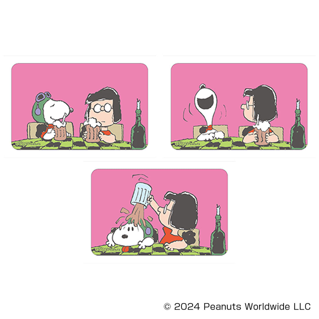 バックヤードファミリー BACKYARD FAMILY PEANUTS まじかる百貨店ステッカー （PEANUTS5） PEANUTS5