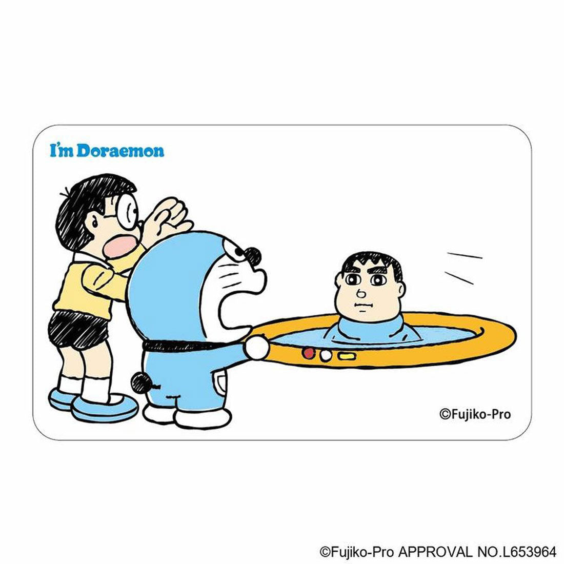 バックヤードファミリー BACKYARD FAMILY Im Doraemon まじかる百貨店クリアカード （ドラえもん） ドラえもん