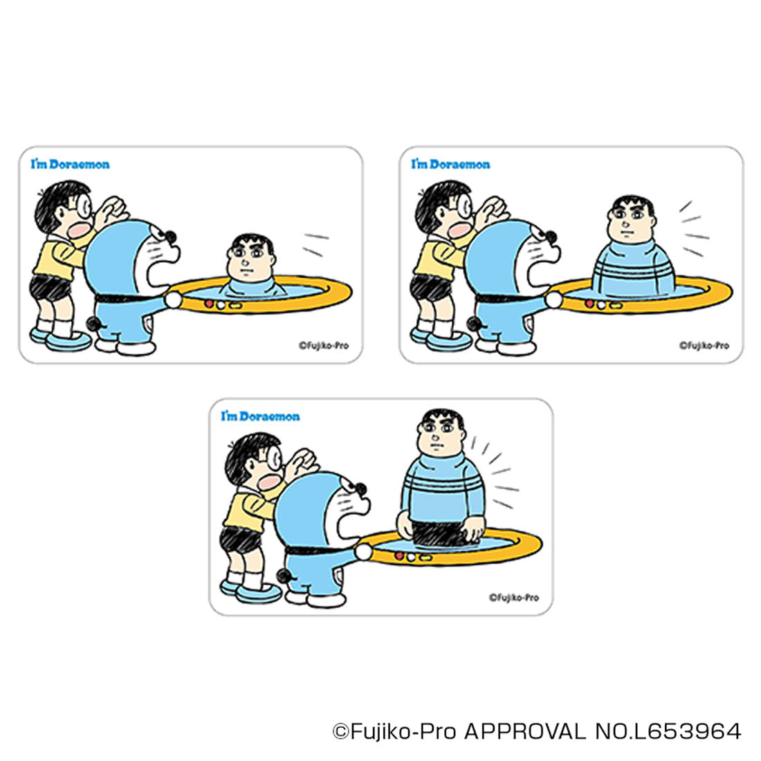 バックヤードファミリー BACKYARD FAMILY Im Doraemon まじかる百貨店クリアカード （ドラえもん） ドラえもん