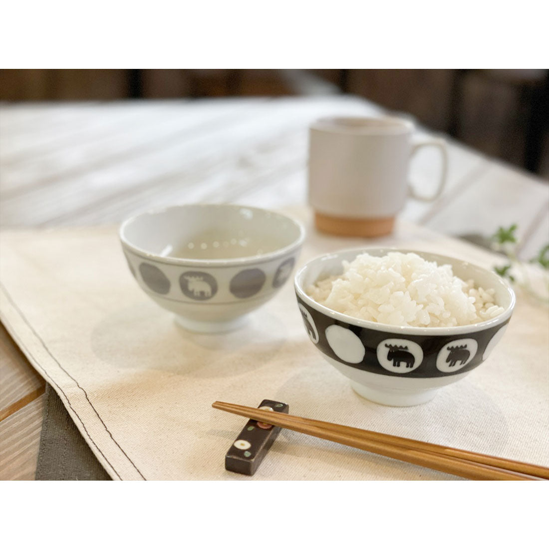 バックヤードファミリー BACKYARD FAMILY moz 美濃焼お茶碗ペアセット 【返品不可商品】 （ペアセット） ペアセット