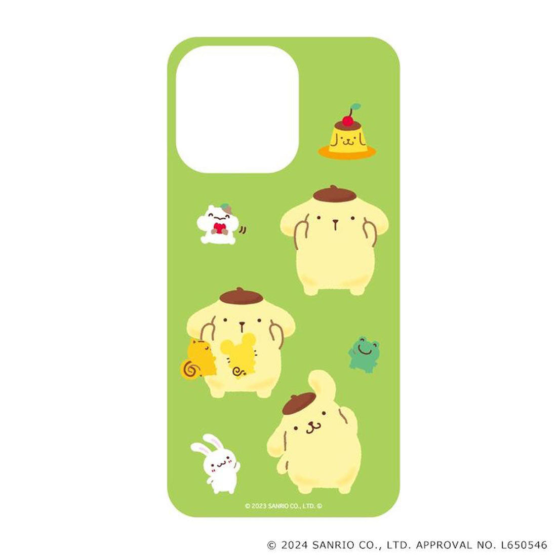 バックヤードファミリー BACKYARD FAMILY サンリオ まじかる百貨店スマホシート ポムポムプリン （ポムポムプリン） ポムポムプリン