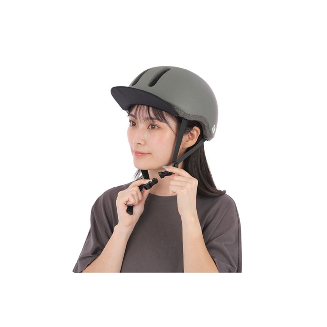バックヤードファミリー BACKYARD FAMILY 布バイザーヘルメット ミニ CHOICE MINI （モカベージュ） モカベージュ