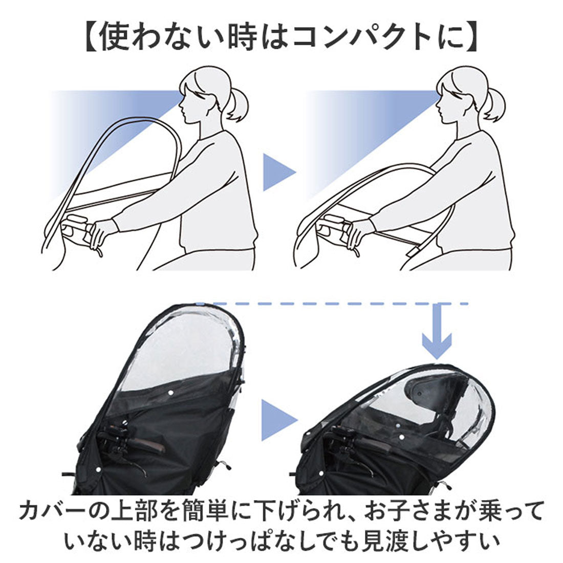 バックヤードファミリー BACKYARD FAMILY D-5FA-BB02 後付けフロントチャイルドシート用カバー Bスタイル （ブラック） ブラック
