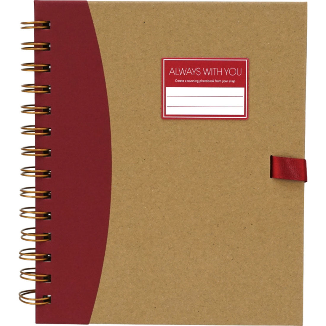 バックヤードファミリー BACKYARD FAMILY 飾れるリングフォトアルバム （レッド） レッド