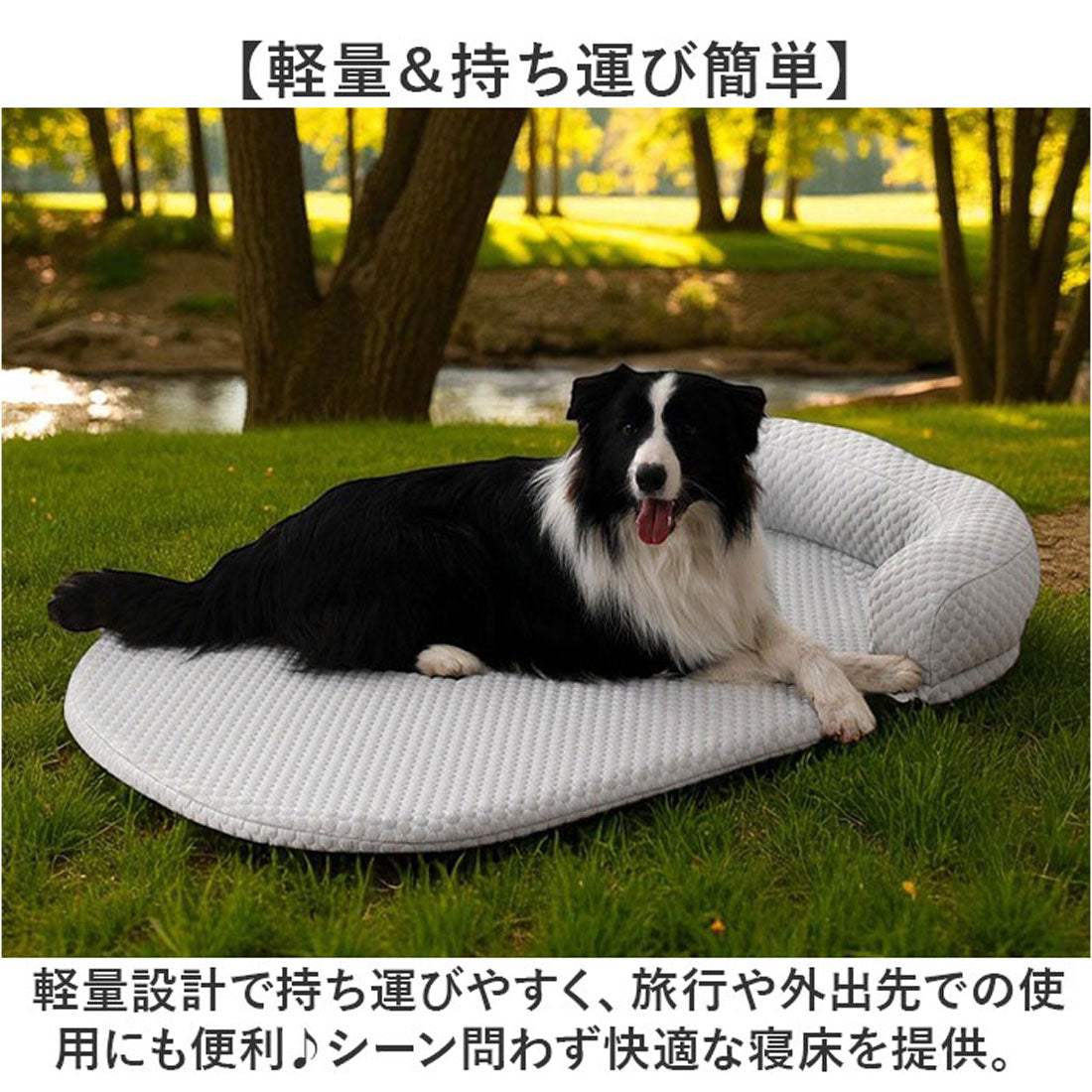 バックヤードファミリー BACKYARD FAMILY ペットマット 枕付きクールマット 【返品不可商品】 （ブルー） ブルー