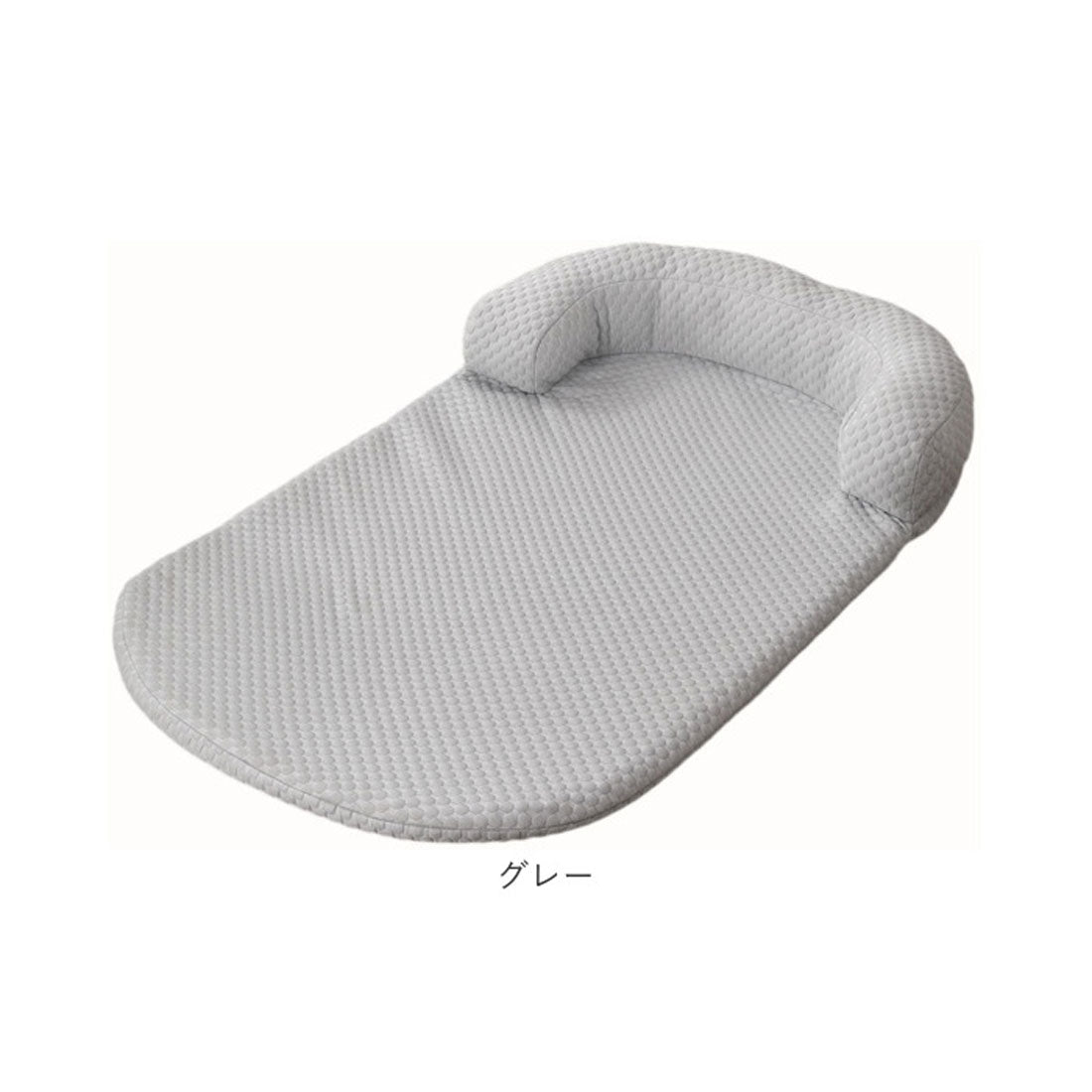 バックヤードファミリー BACKYARD FAMILY ペットマット 枕付きクールマット 【返品不可商品】 （ブルー） ブルー