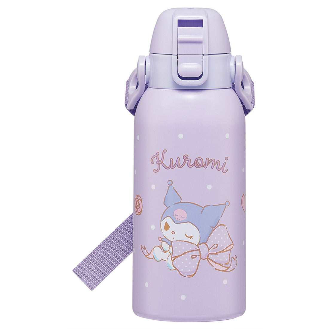 バックヤードファミリー BACKYARD FAMILY キャラクター ステンレスマグボトル 600ml 【返品不可商品】 （クロミビックリボン） クロミビックリボン