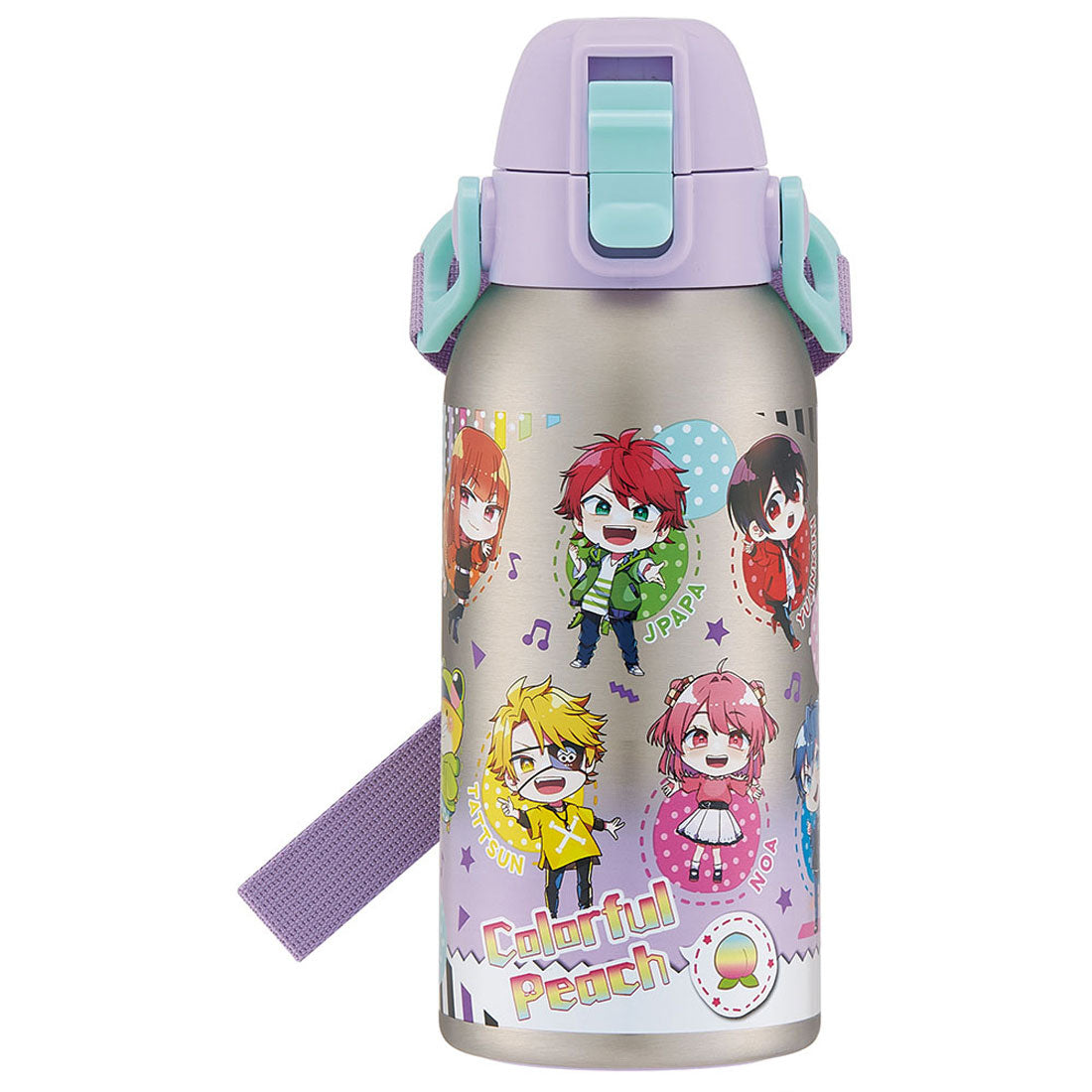 バックヤードファミリー BACKYARD FAMILY キャラクター ステンレスマグボトル 600ml 【返品不可商品】 （カラフルピーチ25） カラフルピーチ25