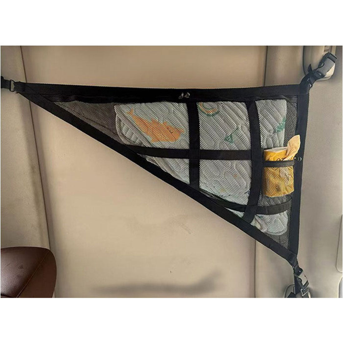 バックヤードファミリー BACKYARD FAMILY 車内天井ネット Sサイズ （ベージュ） ベージュ