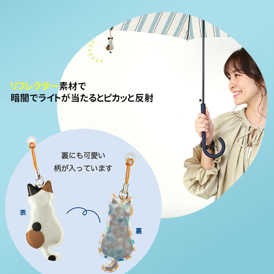 バックヤードファミリー BACKYARD FAMILY 傘ピタ （てるてるパンダ） てるてるパンダ