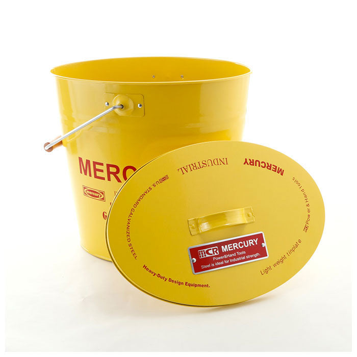ノーブランド No Brand マーキュリー ブリキバケツ ふた付き