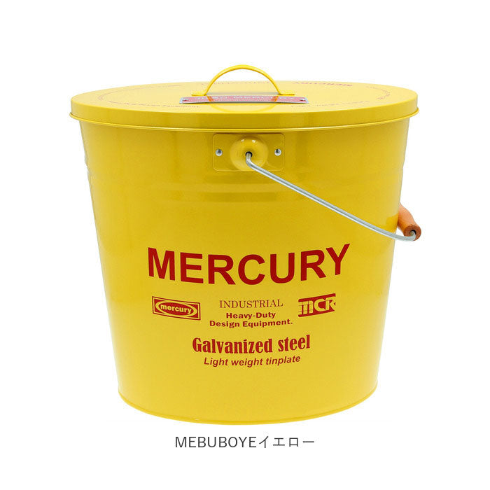 ノーブランド No Brand マーキュリー ブリキバケツ ふた付き