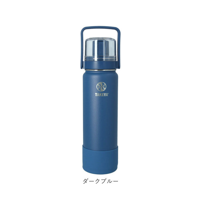 ノーブランド No Brand タケヤフラスク Go Cup 0.7L コップ付き真空ステンレスボトル 保冷専用【返品不可商品】