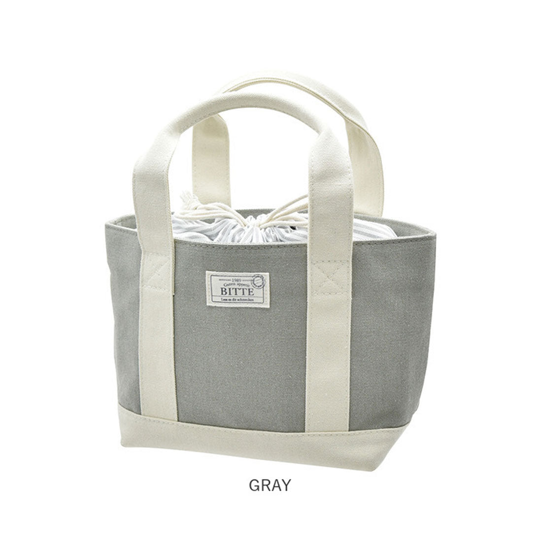 バックヤードファミリー BACKYARD FAMILY BITTE キャンバスランチバッグ （GRAY） GRAY