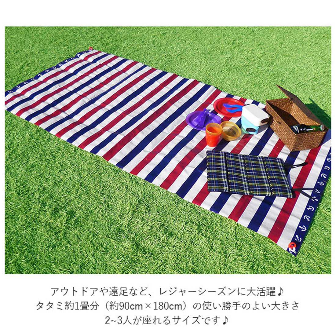 バックヤードファミリー BACKYARD FAMILY レジャーシートL （プラージュR×EG） プラージュR×EG